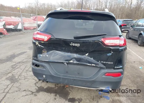 2017 Jeep Cherokee Limited 4X4 из США, поврежденный, VIN 1C4PJMDS8HW665980